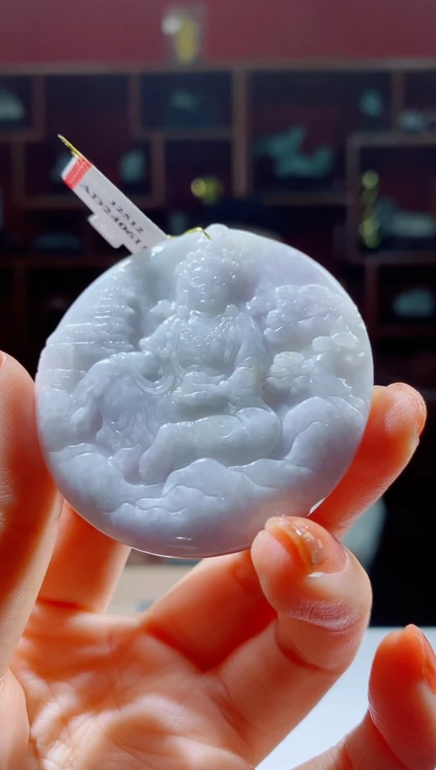 翡翠未镶嵌颈饰FS0603010