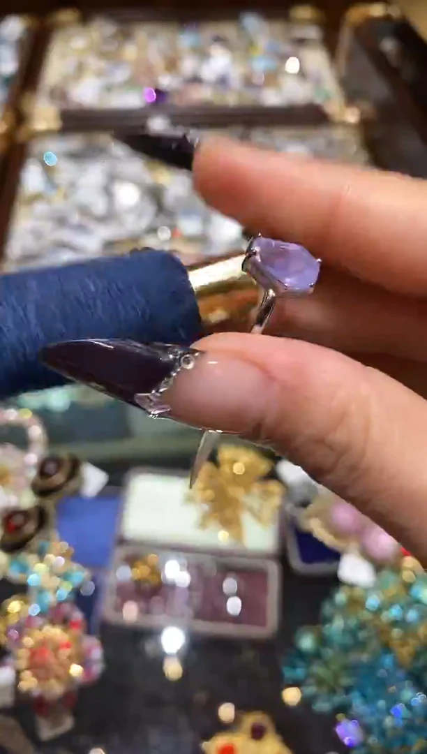 纯铜合金琉璃楚楚珠宝中古甄选不退换