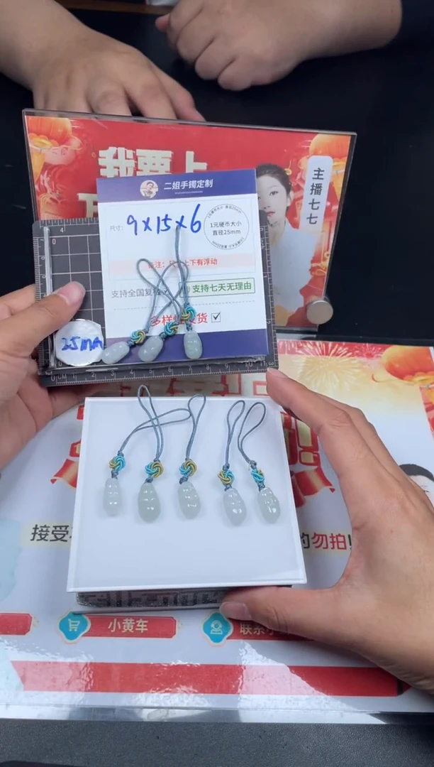 【闪购商品】翡翠挂件未镶嵌迷你貔貅FL90多样性发其一CP配绳