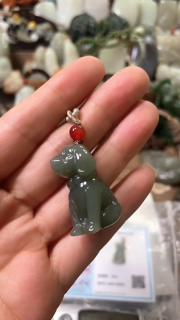 未镶嵌和田玉挂件0040