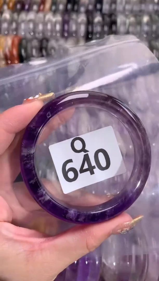 【闪购商品】水晶水晶手镯未镶嵌58-640