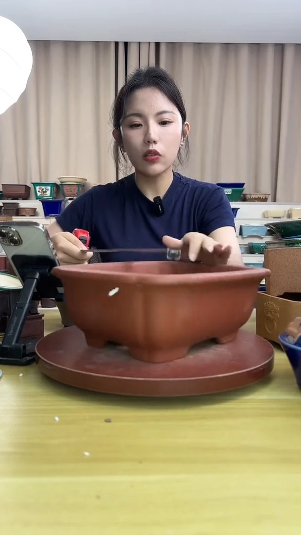 紫砂花盆紫砂花盆紫砂花盆微瑕