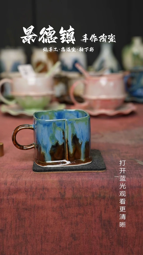 原创景德镇手工高温陶瓷412