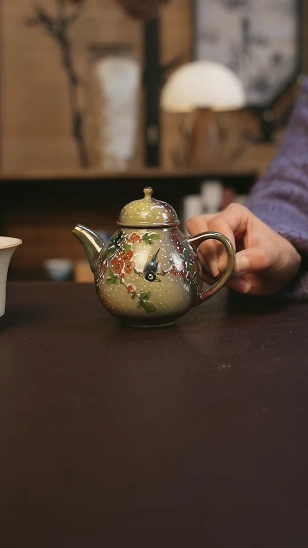 【闪购商品】景德镇陶瓷杯碗柴烧多人