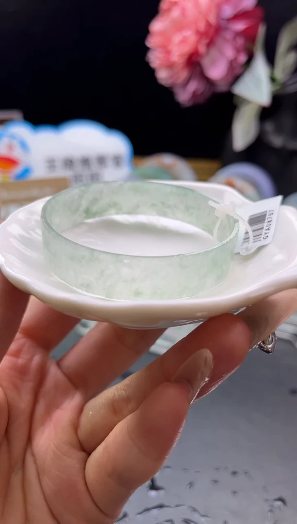 未镶嵌手镯定制翡翠56-57「定制不退不换」