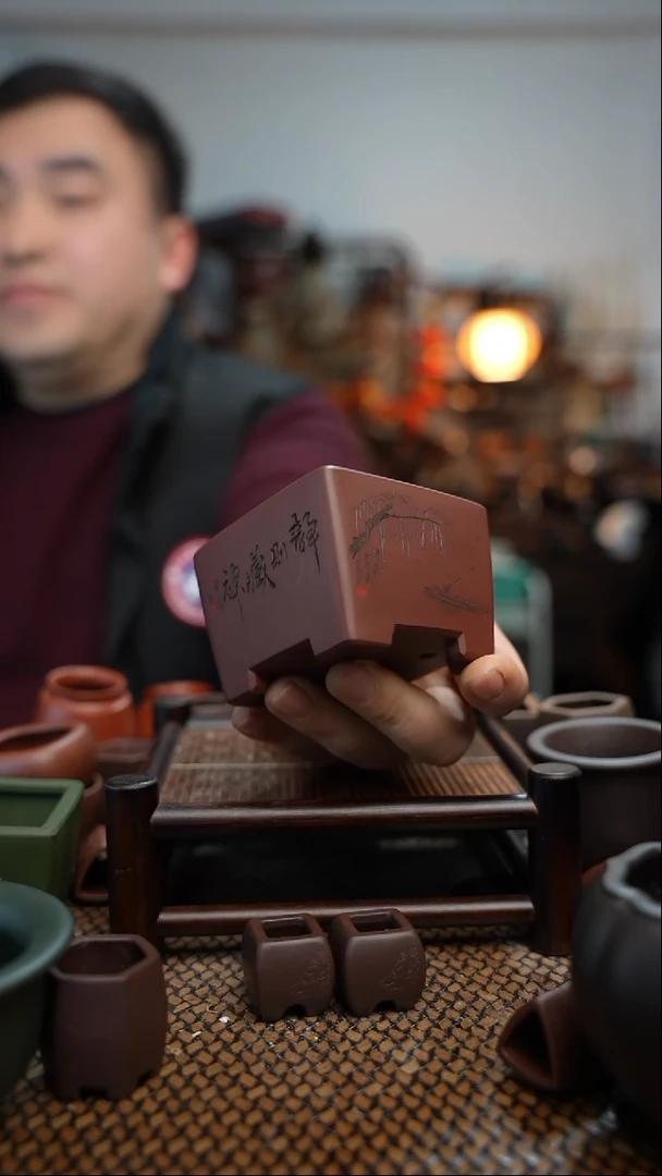 【闪购商品】紫砂花盆長木軒精品紫砂