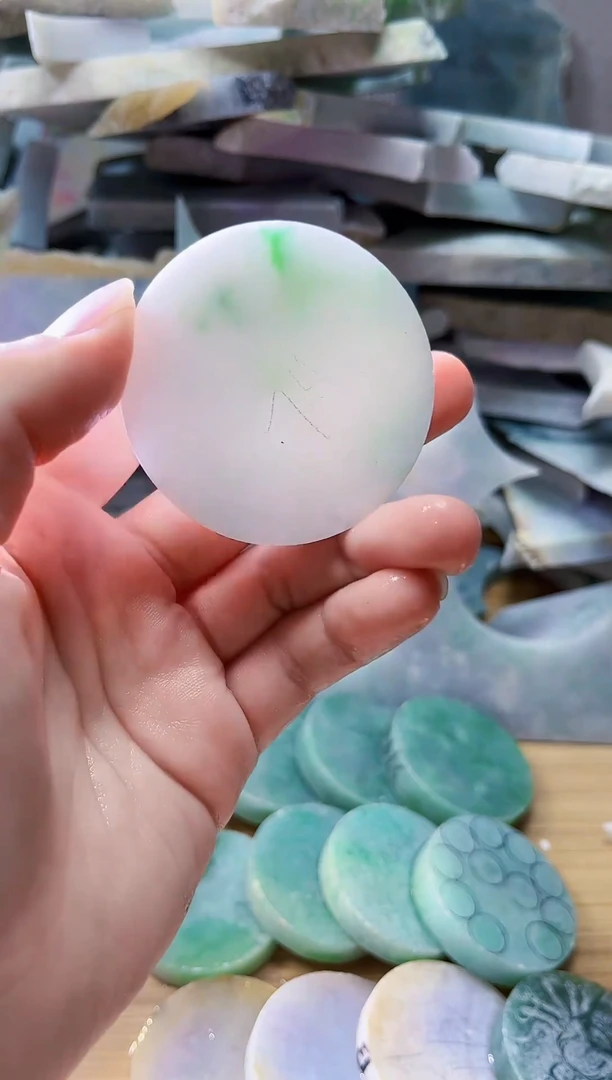 配石翡翠天然翡翠A货939