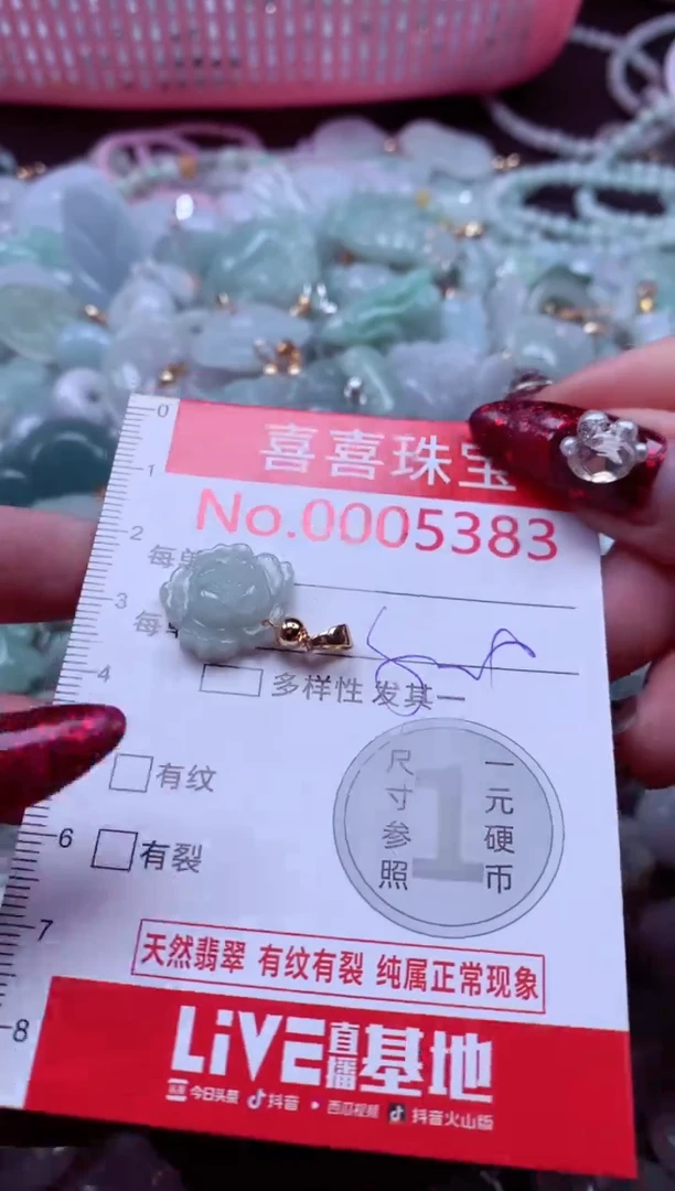 颈饰未镶嵌翡翠5383