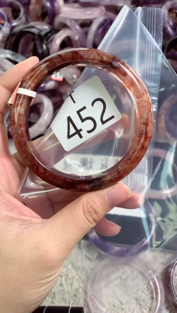 未镶嵌手镯水晶T452-65