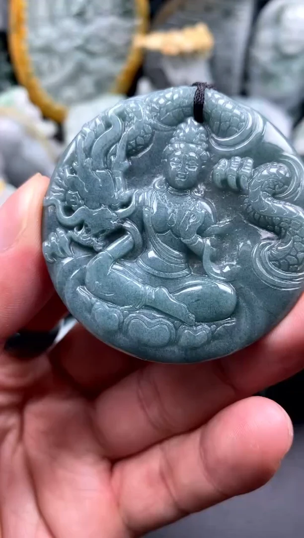 吊坠(不含链)未镶嵌翡翠1