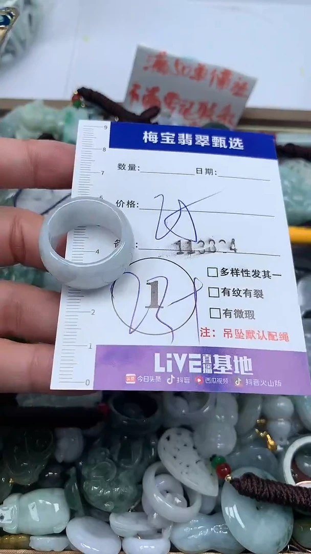 吊坠(不含链)未镶嵌翡翠1