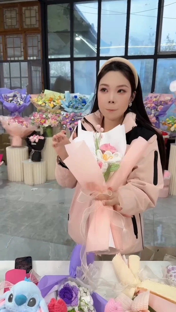 非遗手工定制花束，孤品清仓！