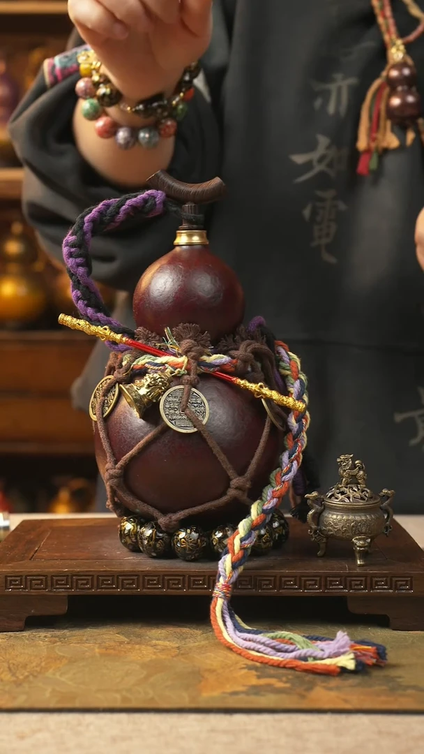 528大漆一物一拍记葫堂出品【不带手串】