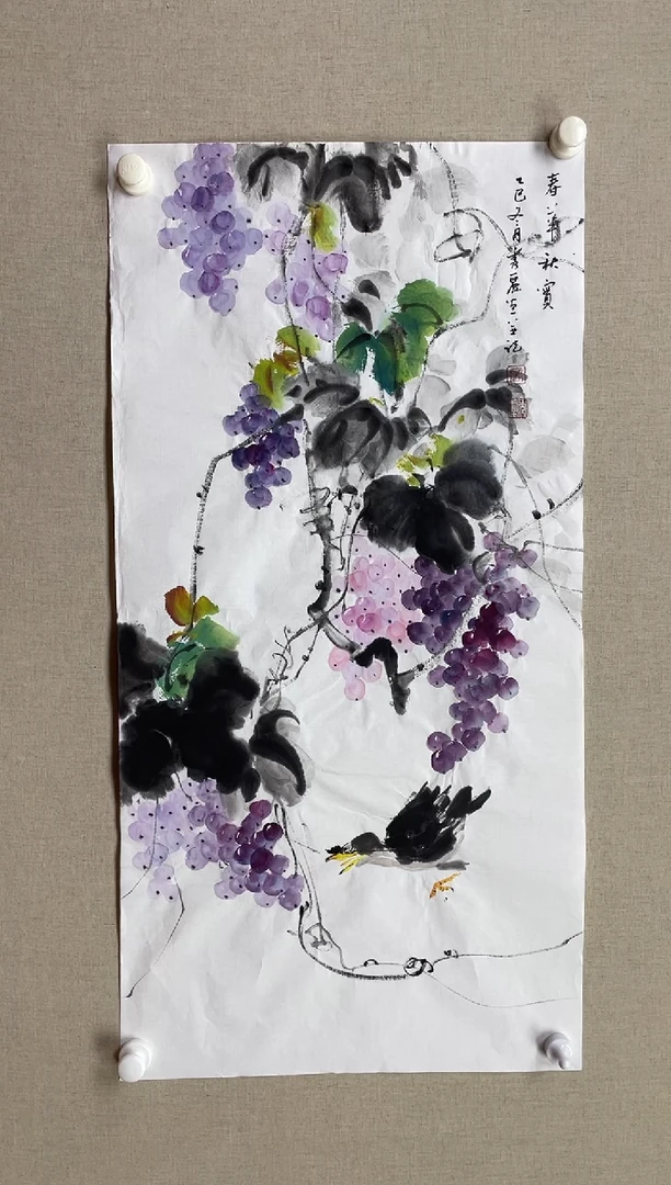 国画100*50 商秀丽商秀丽商秀丽商秀丽
