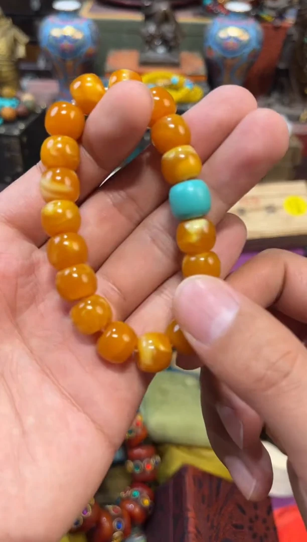 未镶嵌蜜蜡裸石E刘哥高端专属精品24