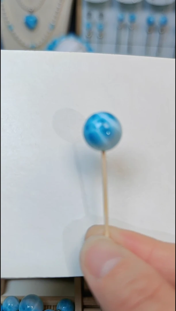 【闪购商品】针钠钙石（海纹石）珠宝半成品未镶嵌多样性发一颗