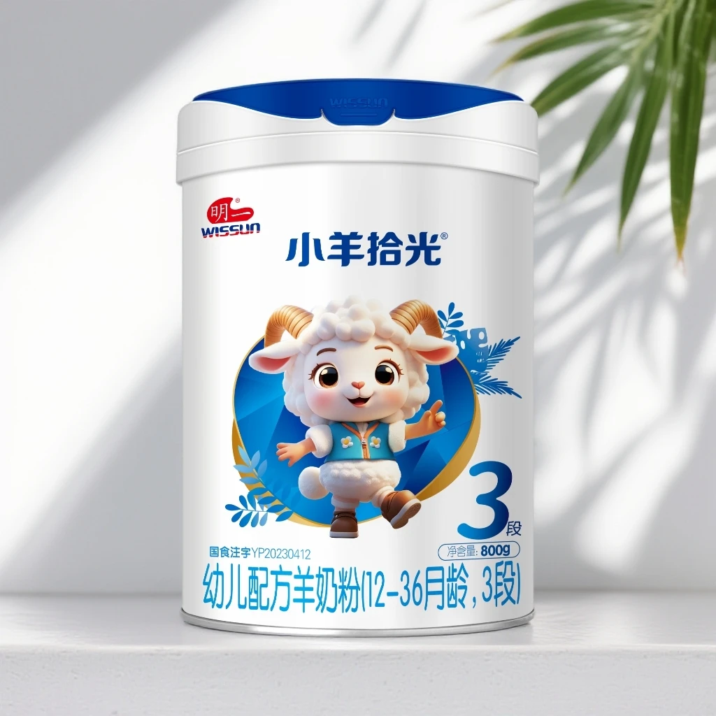 【小/羊拾光】婴幼儿配方羊奶粉新国标高含量OPO+双益生菌更好吸收