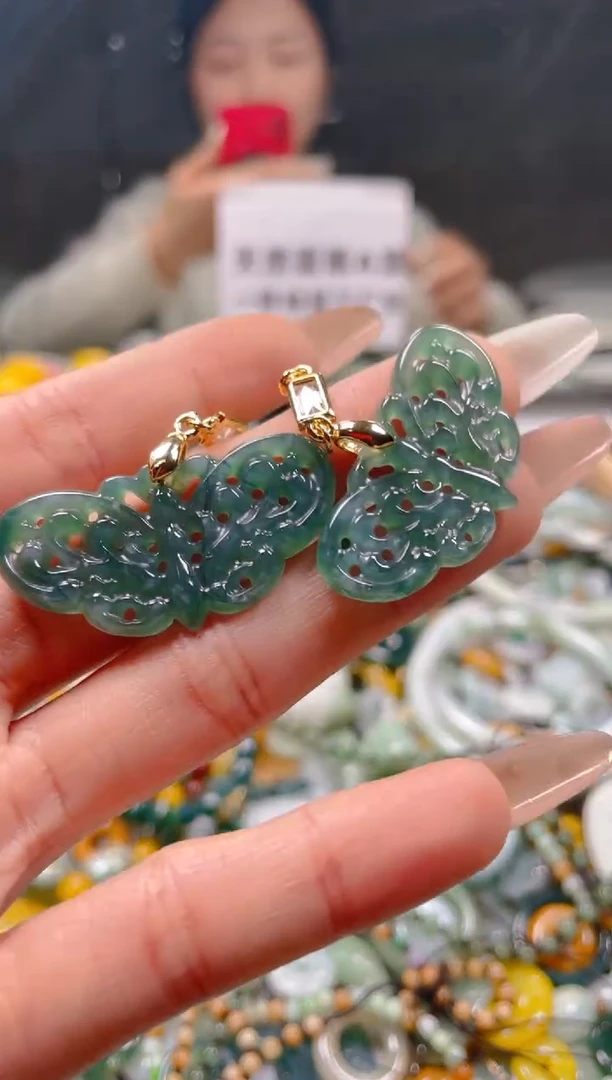 【闪购商品】翡翠颈饰未镶嵌/Q/翡翠A货一图一物