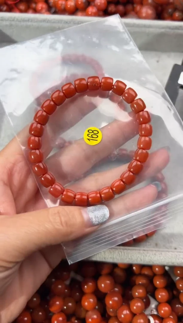未镶嵌手串南红玛瑙7+