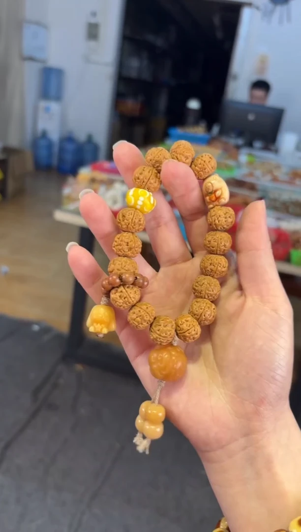 【闪购商品】菩提根/象牙果吊坠13mm金刚卡皮巴拉手持