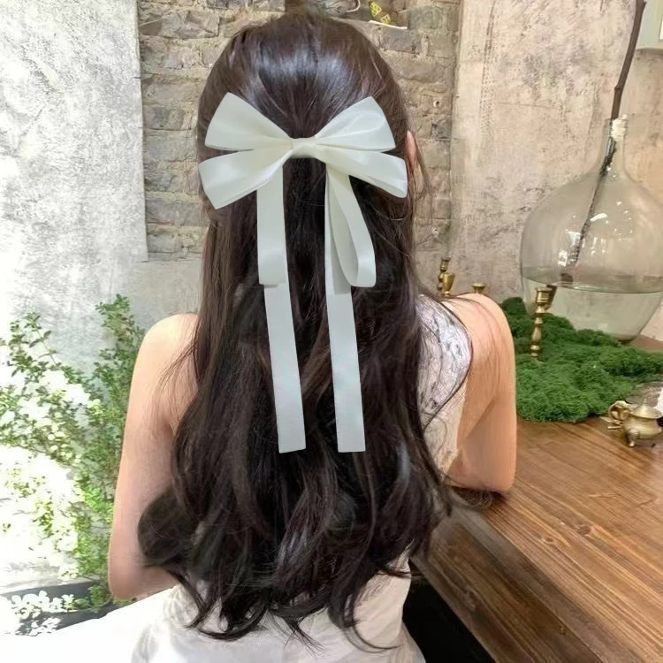 超仙2025新款洋气蝴蝶结发夹后脑勺弹簧夹头饰简约气质发卡发饰