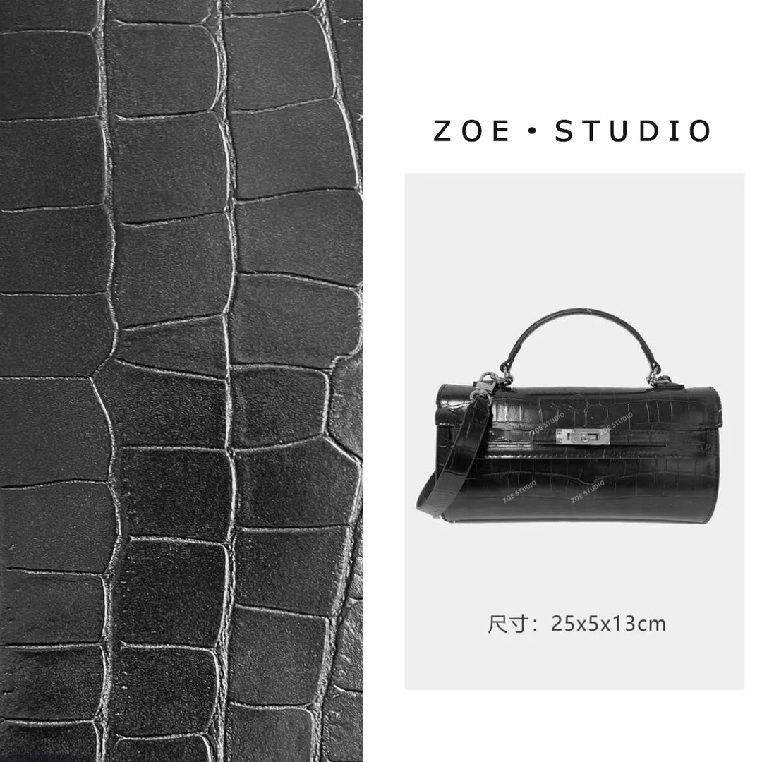 【佐伊甄选】SK-82867-黑色轻奢女士经典小众斜挎斜跨包包