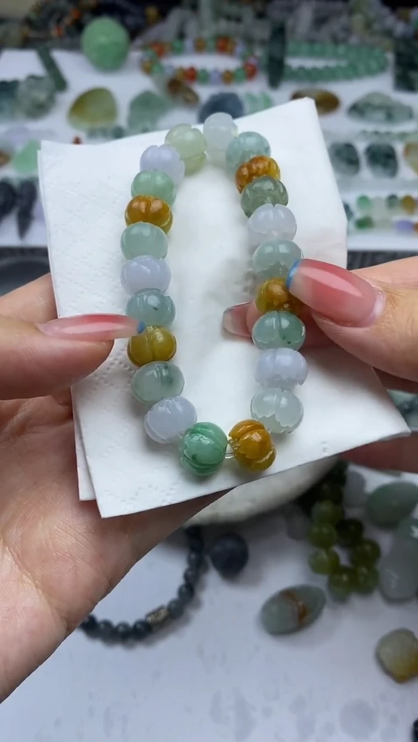 未镶嵌定制翡翠毛货定制不退不换