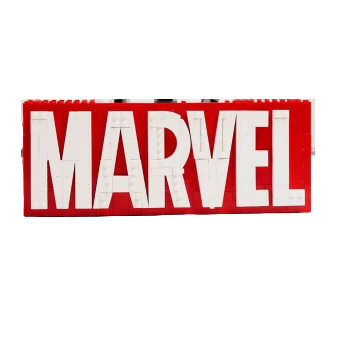 正品r 超级英雄肉包 76313 超英大logo 全新未拼无人仔含盒说