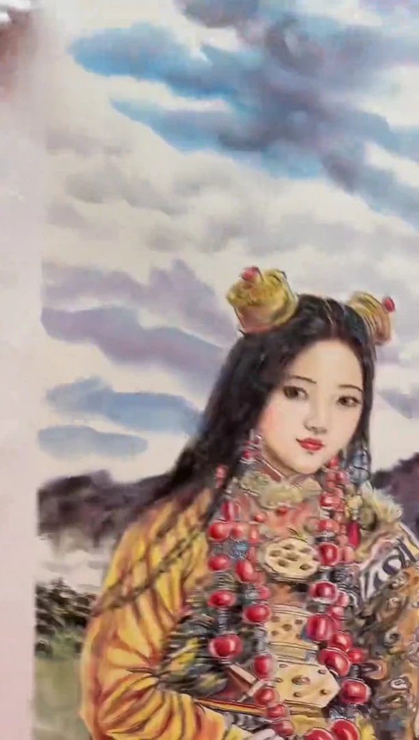 【闪购商品】国画道一老师亲笔绘画作品D103