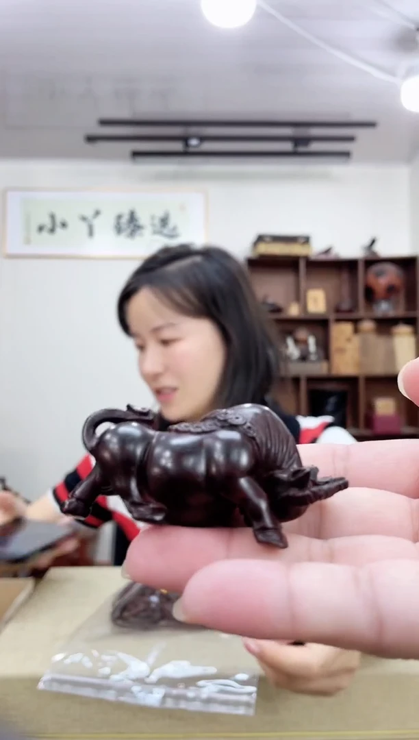 乌木类端景台207印度小叶紫檀牛木木木