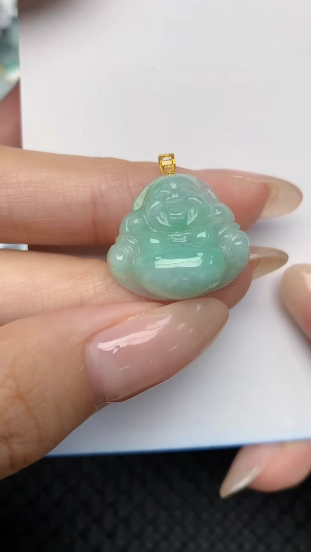 翡翠未镶嵌颈饰天然翡翠a货