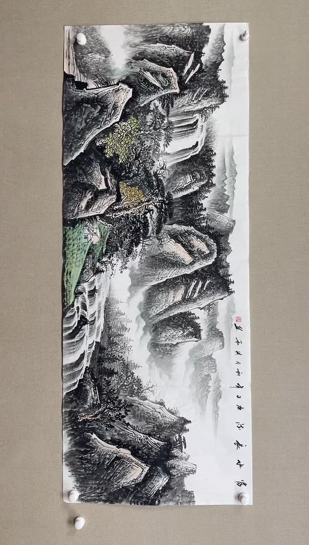 国画180*68 左兴和左兴和左兴和左兴和