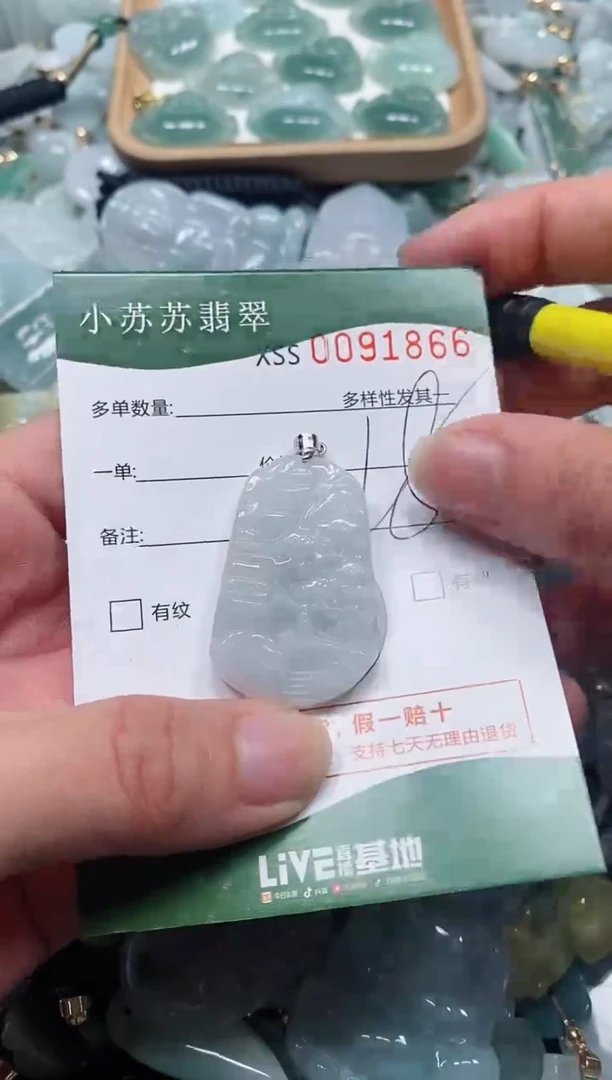 【闪购商品】翡翠颈饰未镶嵌闪购商品0091866