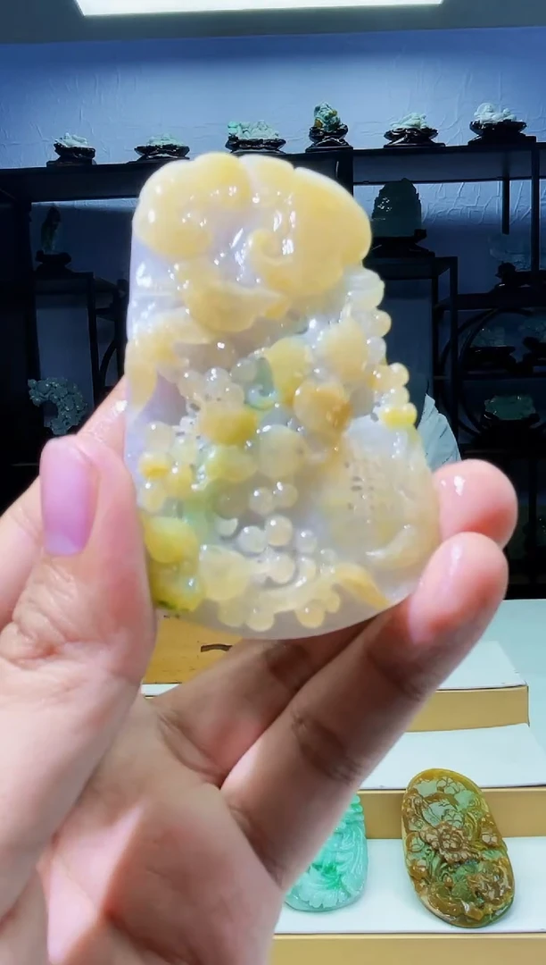 【闪购商品】定制翡翠未镶嵌毛货02110107