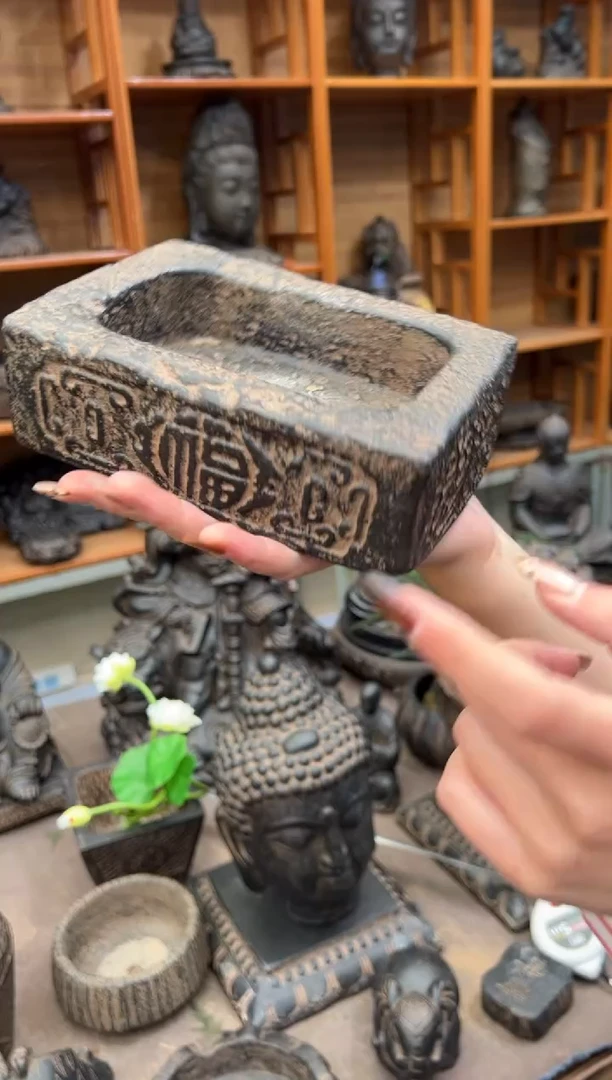 陶土【火山泥】福字汉砖