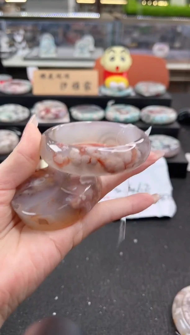 未镶嵌手镯石英质玉58圈口（赠品镯心）s9382