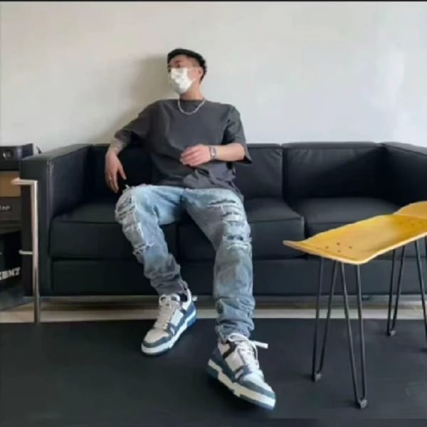 【撤柜-专柜】休闲百搭运动时尚情侣板鞋