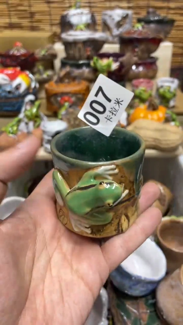 曾****园007精美粗陶手工柴烧