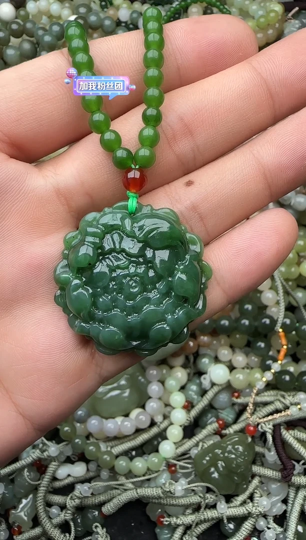 颈饰未镶嵌和田玉拍一发一