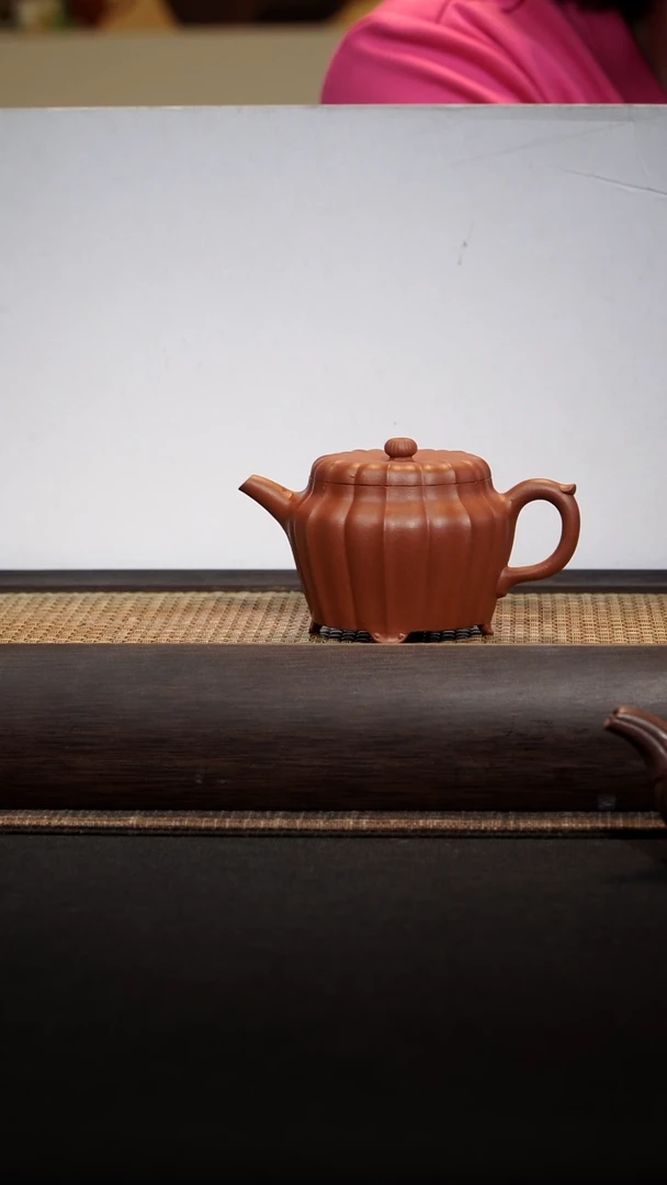 紫砂新品茂林菊瓣120毫升
