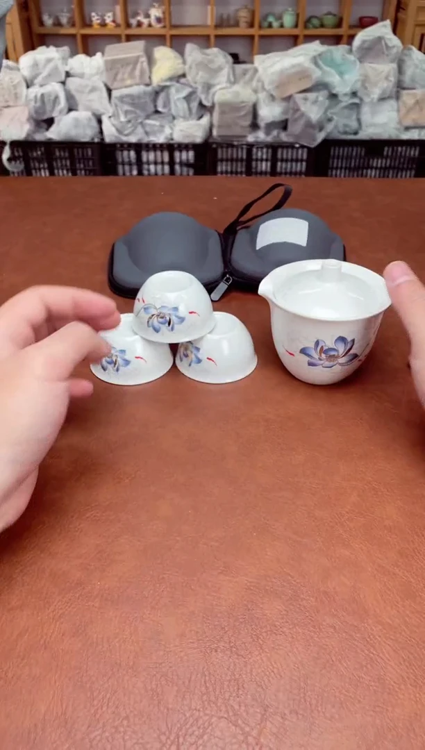 【闪购商品】摆件高端瓷器易仟杯茶器