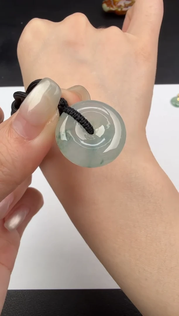 吊坠(不含链)未镶嵌翡翠翡翠饰品-76