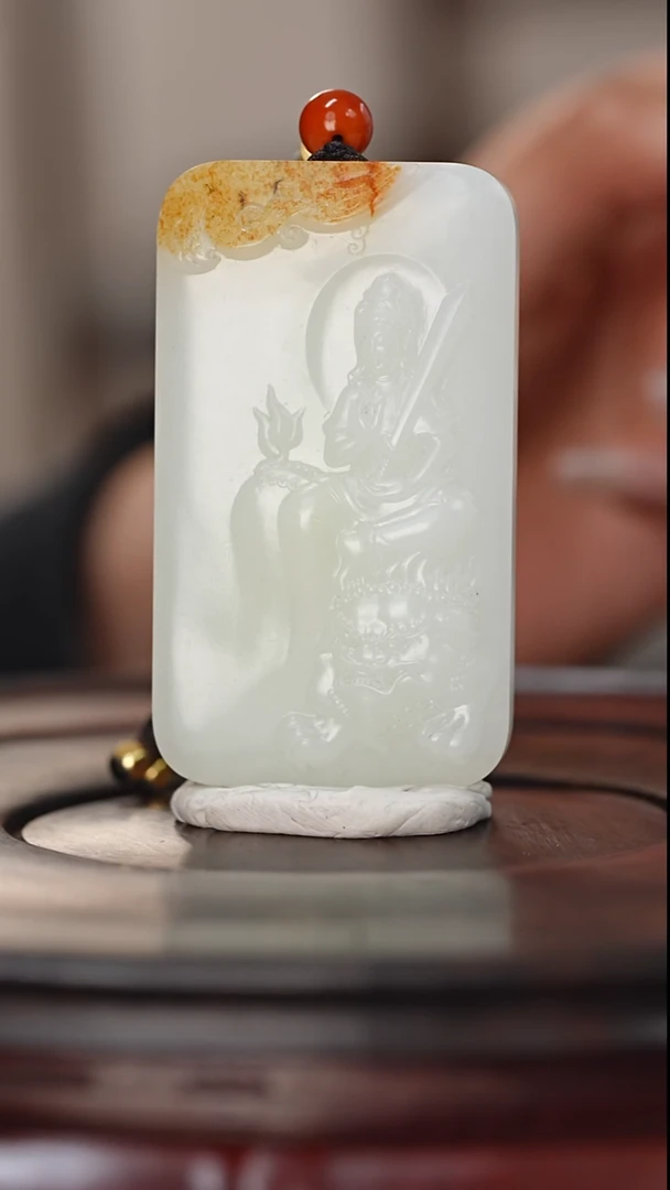 未镶嵌和田玉挂件大*和田玉