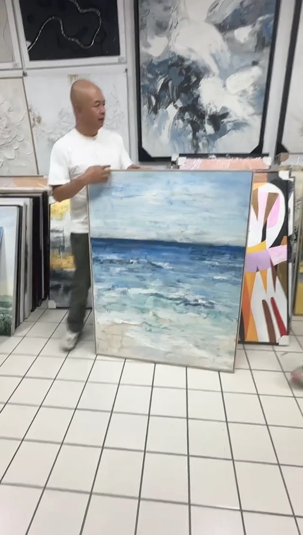 竖款168美术馆 装饰画125*95