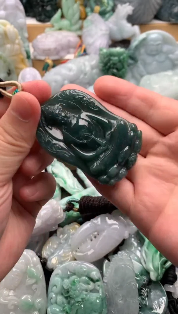 吊坠(不含链)未镶嵌翡翠1