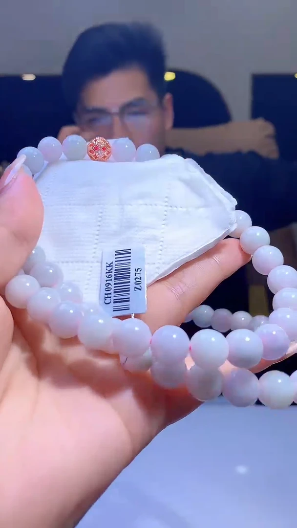 【闪购商品】定制翡翠未镶嵌1002xx-毛货珠链19