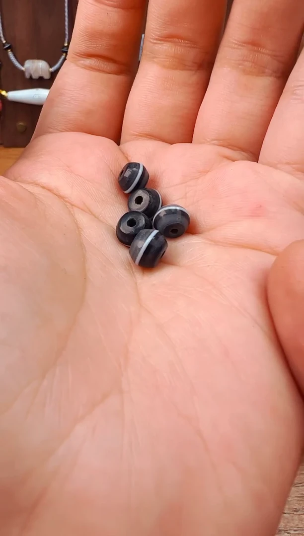 玛瑙/玉髓颈饰未镶嵌【 肖钟出品 】配珠随发1颗