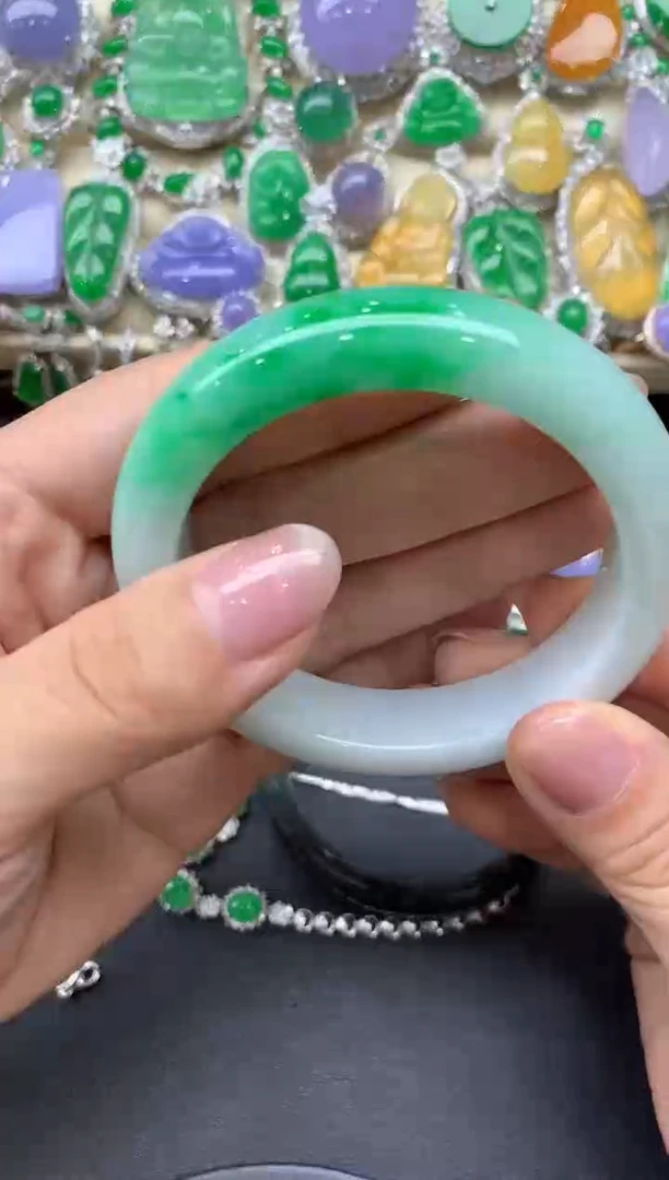 【闪购商品】翡翠手镯未镶嵌392-中国好珍宝