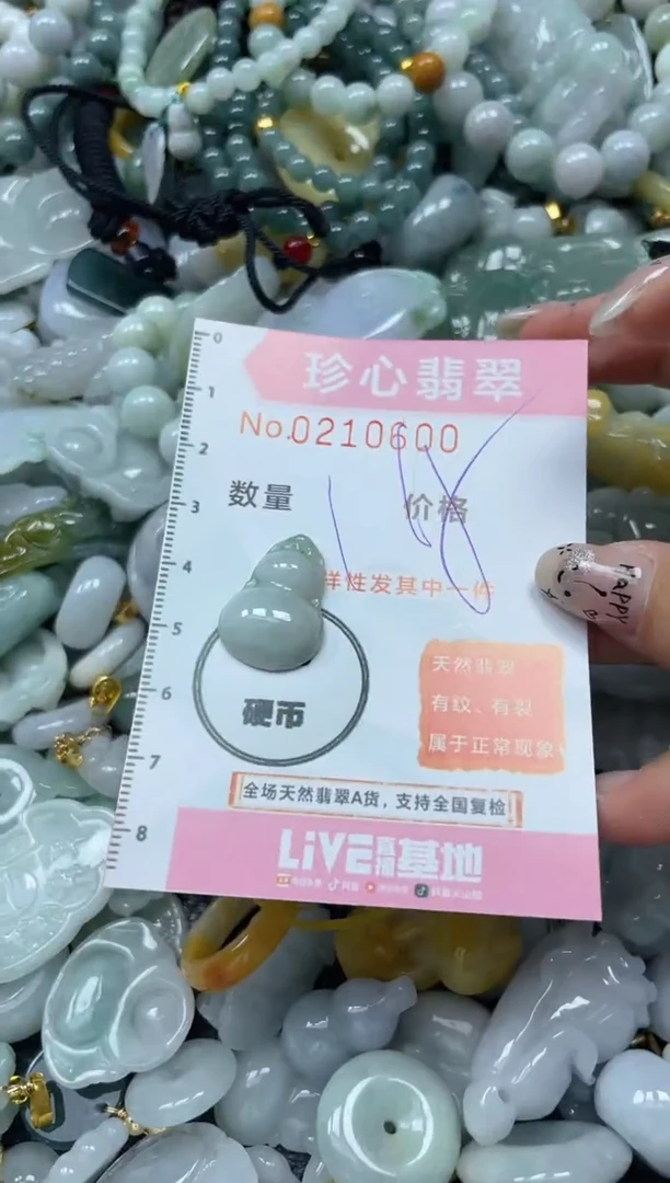 翡翠未镶嵌颈饰闪购0210600