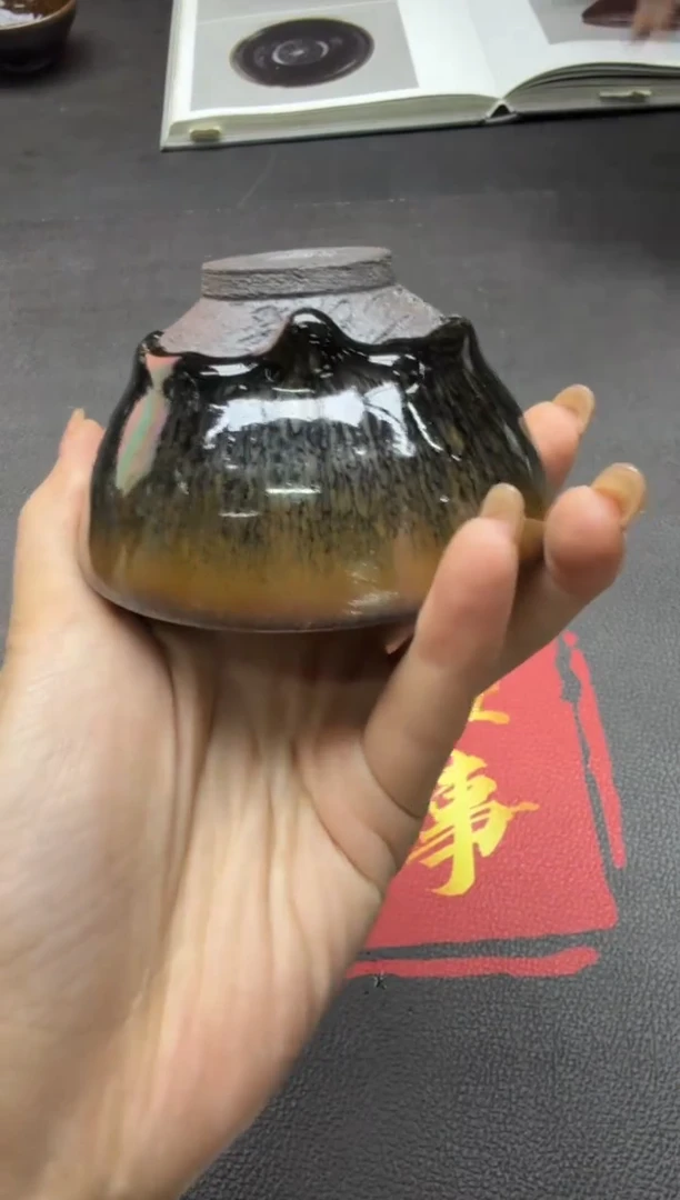 茶盏吴立勇柴烧盏13